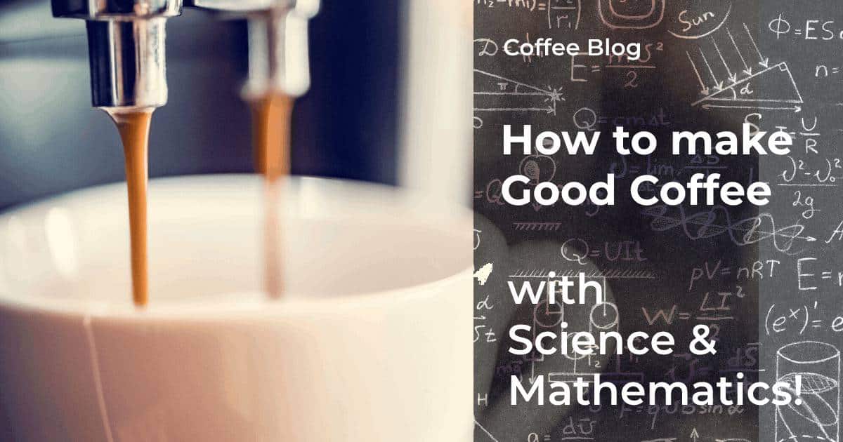 coffee cup with science and mathematics