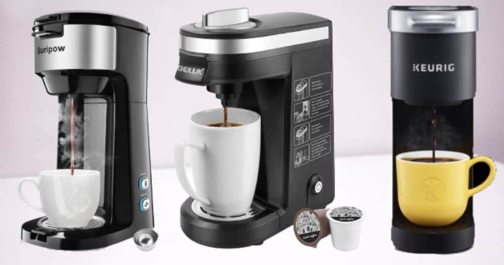 single serve Keurig coffee machines