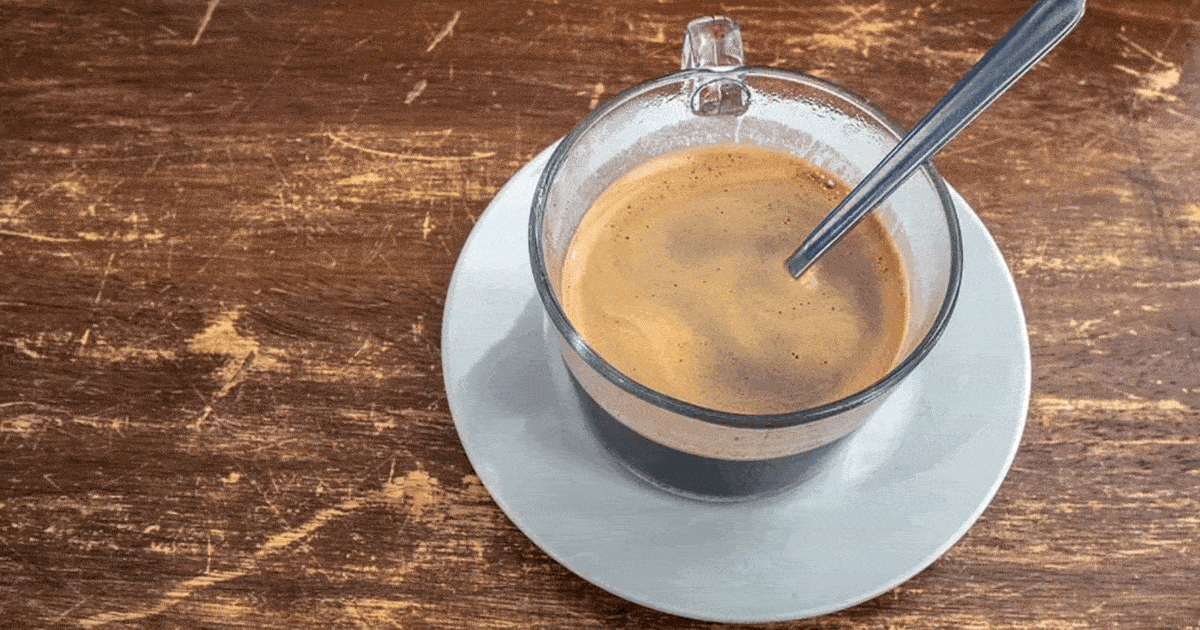 step by step guide on how to make a cortadito coffee