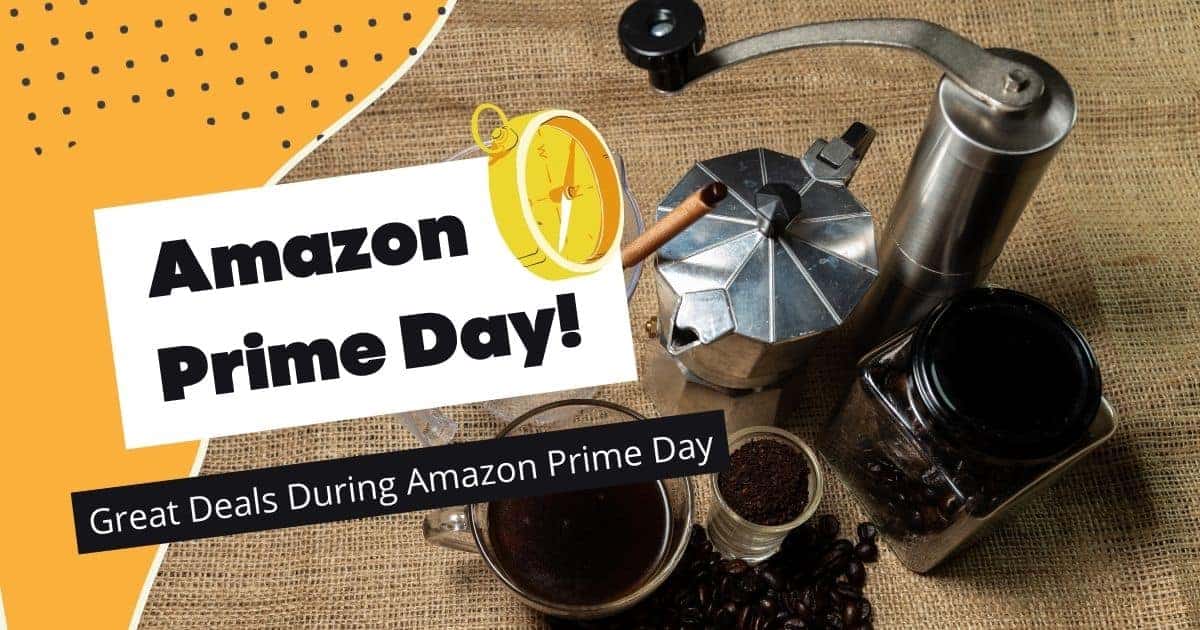 Amazon Prime Coffee Maker and Coffee Bean Deals