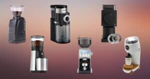 six coffee grinders