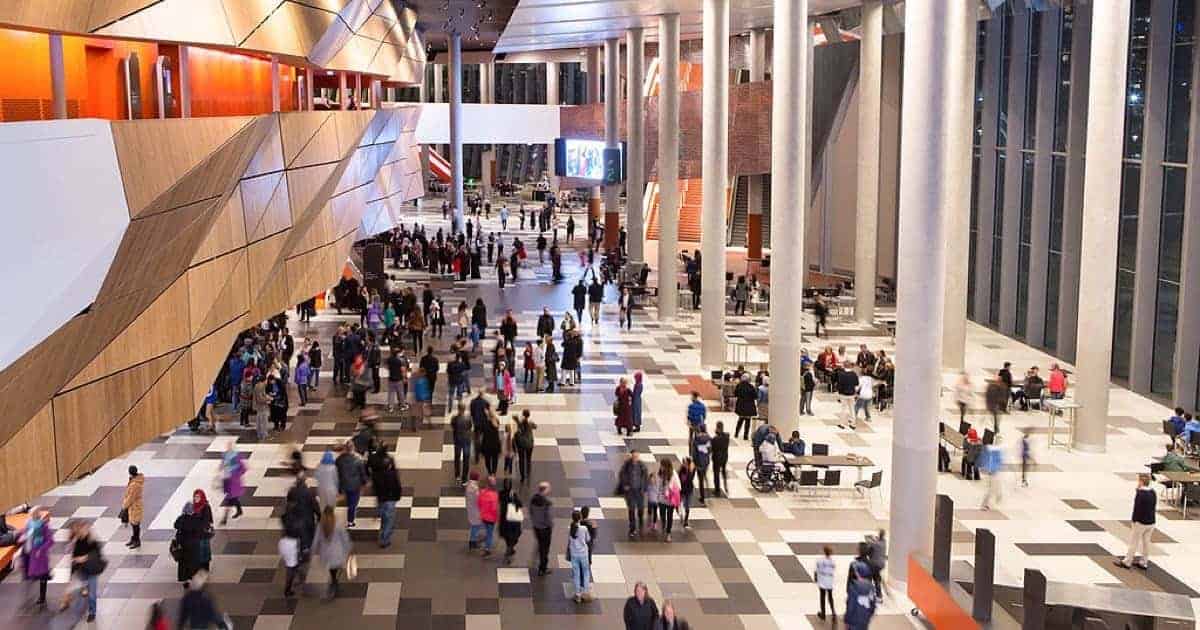 Melbourne Convention and Exhibition Centre Foyer